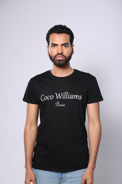 Black men's t-shirt - Coco Williams