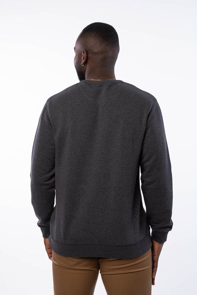 Heather gray sweater - The Elegant