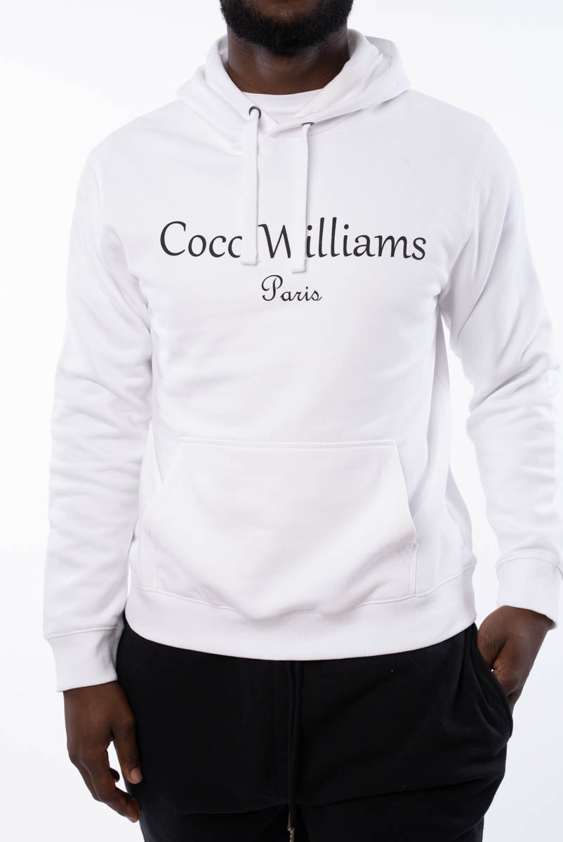 White hoodie - Coco Williams