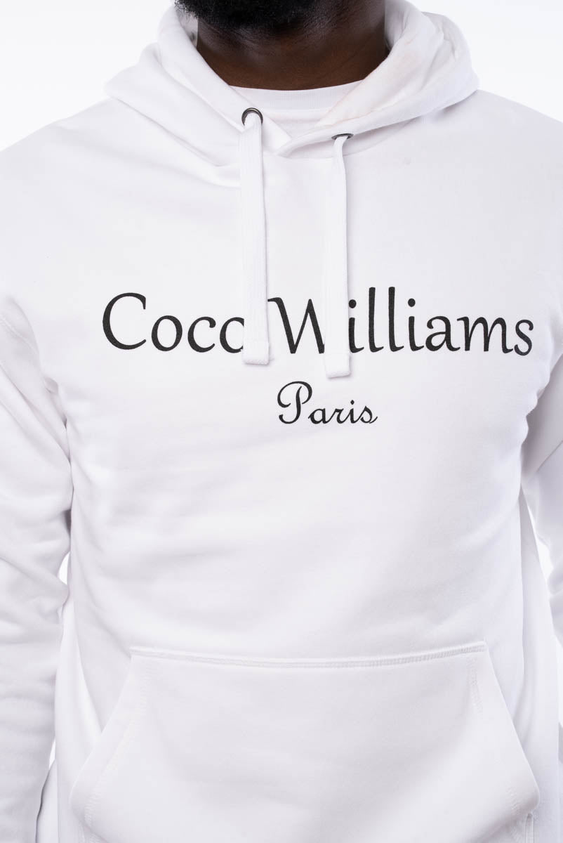 White hoodie - Coco Williams