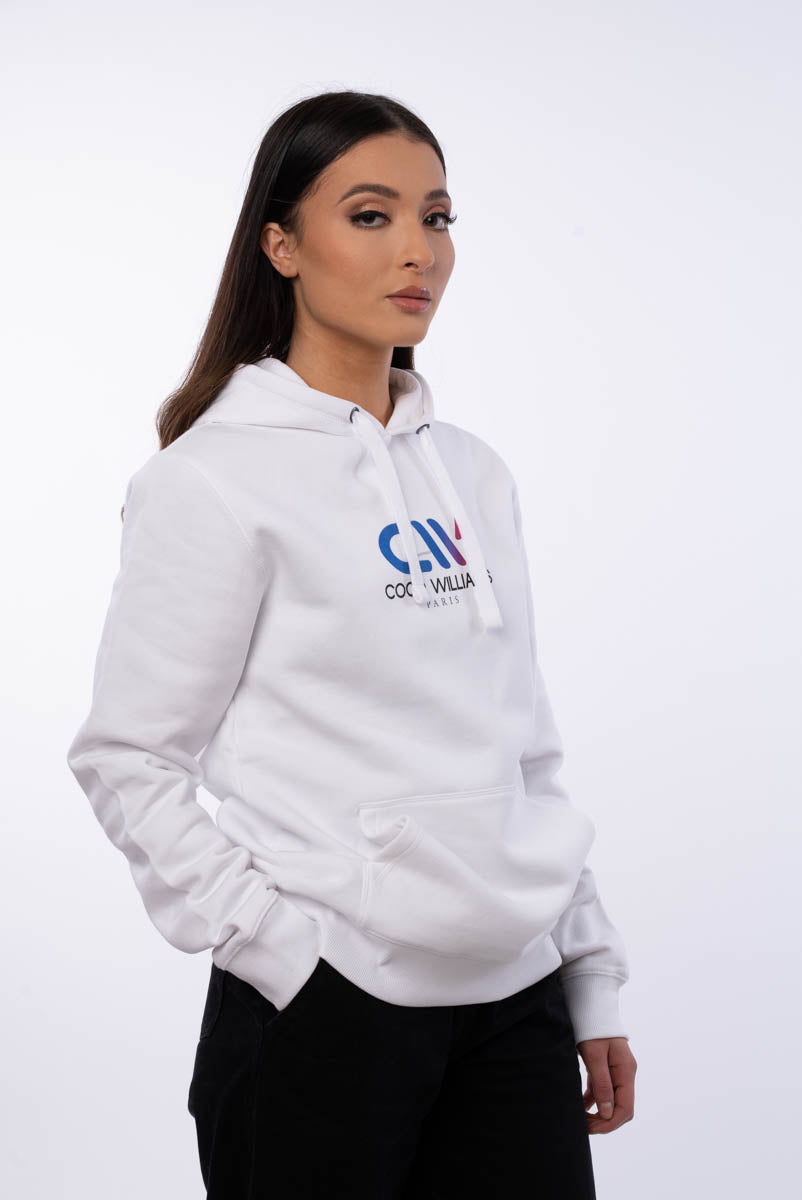 White hoodie - Logo