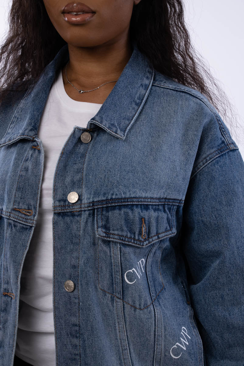 Veste Jeans Coco Menthe Pour Femme - Taille 4 - Bleu Denim - Occasion En Très Bon état